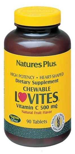 Lovites 500mg. (Saveur de cerise) 90 Comp. À croquer Lovites 500mg. (Saveur de cerise) 90 Comp. À croquer