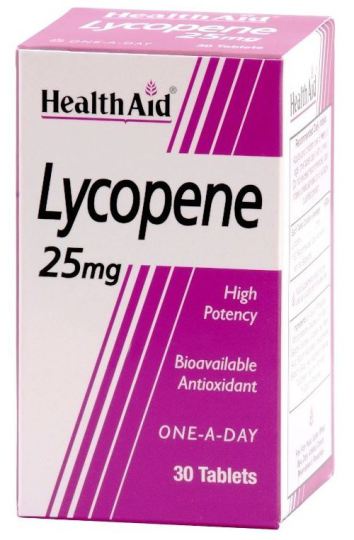 Lycopène 25mg. 30comp. Health Aid