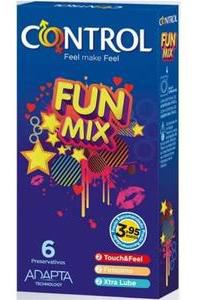 Control Pr&eacute;servatifs Fun Mix 6 unit&eacute;s