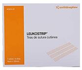 Bandelettes de suture cutan&eacute;e Leukostrip 4X76mm