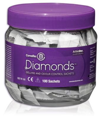 Sachets de parfum de gel de diamants 100 unités Sachets de parfum de gel de diamants 100 unités