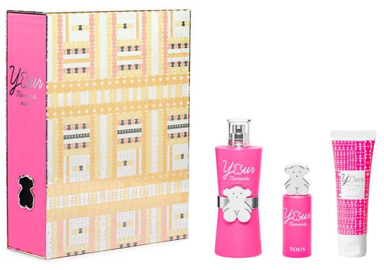 Tous Eau de Toilette Spray Your Moments Coffret 3 pi&egrave;ces