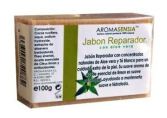 Savon réparateur Aloe & Thé blanc 100 gr Savon réparateur Aloe & Thé blanc 100 gr
