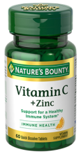 Gummies Vitamine C + Zinc 60 g&eacute;lules