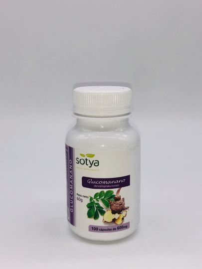 Glucomanano 100 Cápsulas Glucomanano 100 Cápsulas