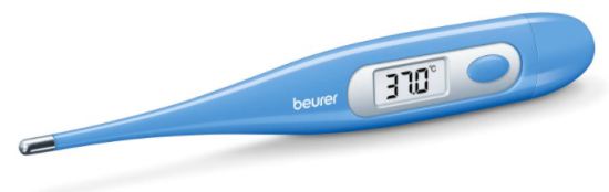 Beurer Thermom&egrave;tre num&eacute;rique bleu FT09