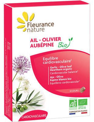Ail - Olive - Aubépine Blanche Bio 60 comprimés