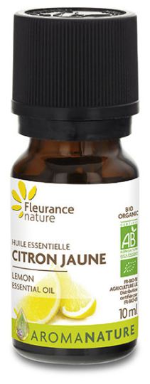 Huile essentielle de citron bio 10 ml Huile essentielle de citron bio 10 ml