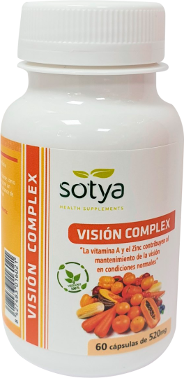 Vision Complex 60 gélules de 520 mg Vision Complex 60 gélules de 520 mg