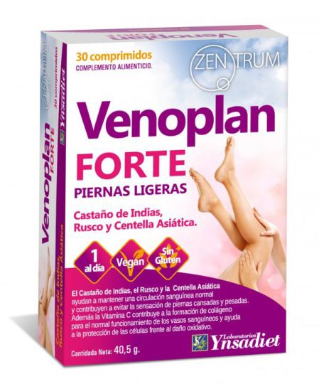 Complément Alimentaire Zentrum Venoplan Forte 30 comprimés Complément Alimentaire Zentrum Venoplan Forte 30 comprimés