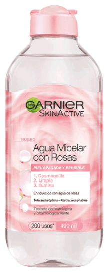 Eau Micellaire à l'Eau de Rose 400 ml Eau Micellaire à l'Eau de Rose 400 ml