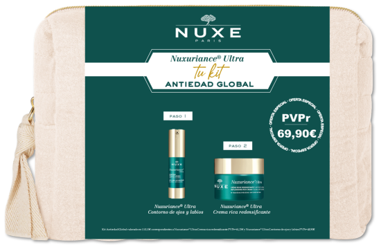 Nuxuriance Ultra Kit Antiedad Global día Piel Normal 2 Piezas